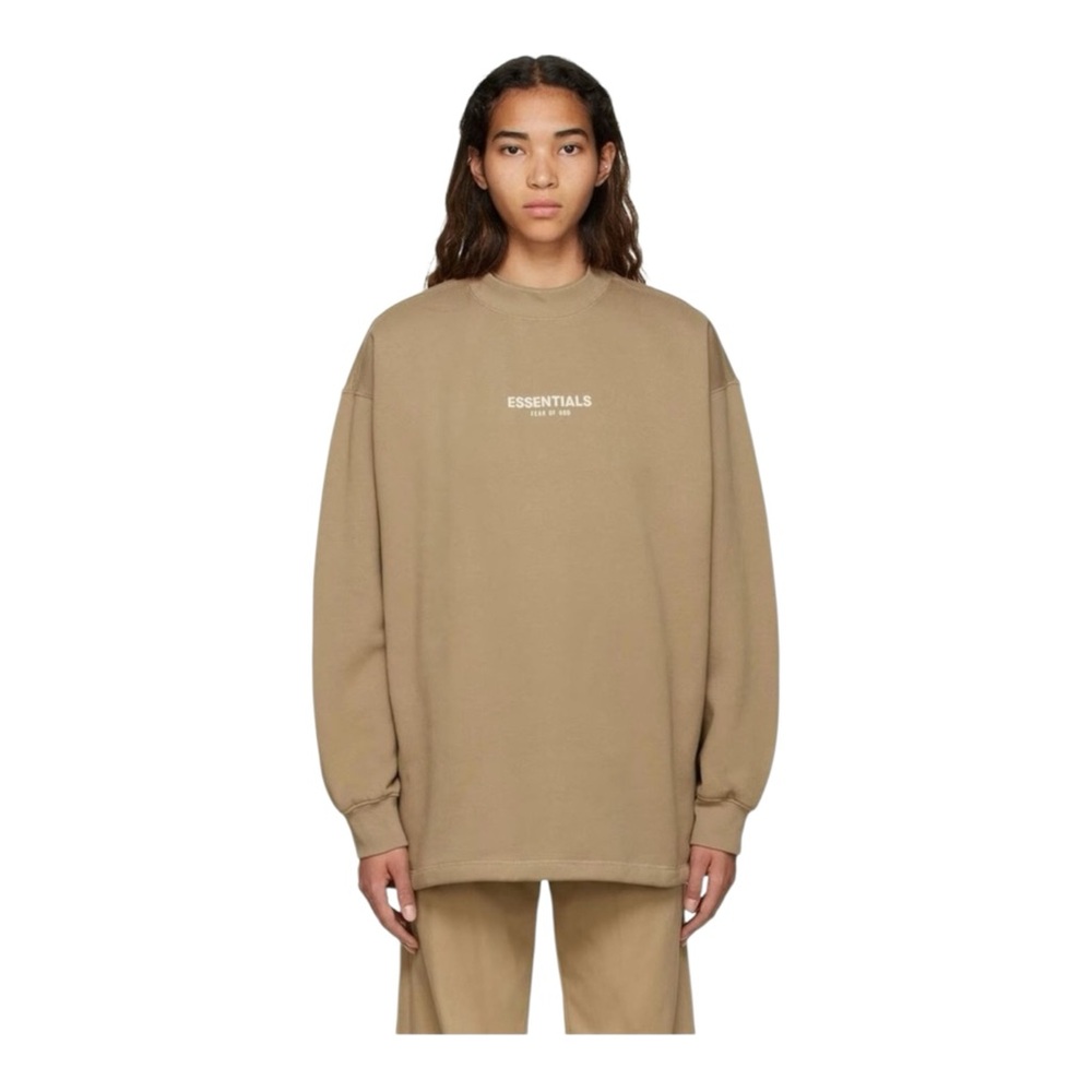 Essentials Fear Of God Oversized Sweatshirt Streetwear Urban Tunic